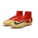 Nike Mercurial Superfly V DF FG Nuovo Scarpe - Rosso Giallo