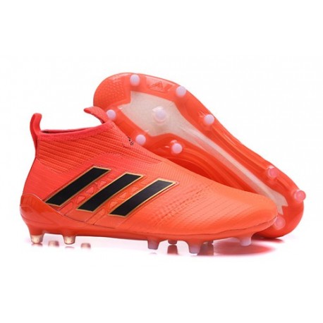 adidas ACE17+ PureControl FG Scarpe Uomo - Arancio Nero