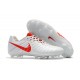 Nike Tiempo Legend 7 FG Scarpa Canguro - Bianco Rosso