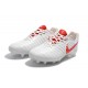 Nike Tiempo Legend 7 FG Scarpa Canguro - Bianco Rosso