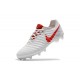 Nike Tiempo Legend 7 FG Scarpa Canguro - Bianco Rosso