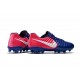 Scarpe da Calcio Nuovo Nike Tiempo Legend VII FG - Blu Rosa
