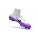 Nike Mercurial Superfly V DF FG Nuovo Scarpe - Bianco Viola