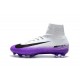 Nike Mercurial Superfly V DF FG Nuovo Scarpe - Bianco Viola