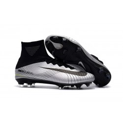 Nike Mercurial Superfly V DF FG Nuovo Scarpe - Metallico Nero