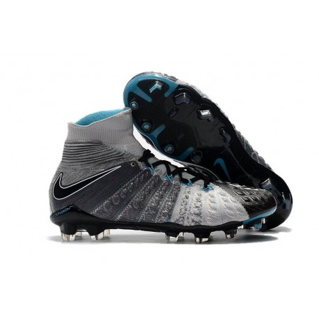 Scarpa Nike Hypervenom Phantom 3 Dynamic Fit FG - Grigio Nero