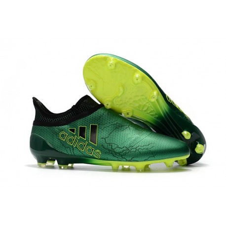 Scarpe da Calcio Uomo adidas Adidas X 17+ Purespeed FG - Verde