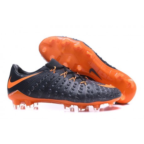 Nike HyperVenom Phantom III FG Scarpa da Calcio - Nero Arancio