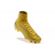 Nike Mercurial Superfly V DF FG Nuovo Scarpe - Oro