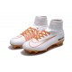 Nike Mercurial Superfly V DF FG Nuovo Scarpe - Bianco Arancio