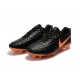 Scarpe da Calcio Nuovo Nike Tiempo Legend VII FG - Nero Arancio
