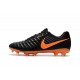 Scarpe da Calcio Nuovo Nike Tiempo Legend VII FG - Nero Arancio