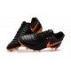 Scarpe da Calcio Nuovo Nike Tiempo Legend VII FG - Nero Arancio