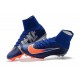 Nike Mercurial Superfly V DF FG Nuovo Scarpe - Blu Arancio