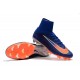 Nike Mercurial Superfly V DF FG Nuovo Scarpe - Blu Arancio