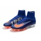 Nike Mercurial Superfly V DF FG Nuovo Scarpe - Blu Arancio