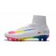 Nike Mercurial Superfly V DF FG Nuovo Scarpe - Bianco Multicolore