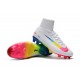 Nike Mercurial Superfly V DF FG Nuovo Scarpe - Bianco Multicolore