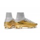 Nike Mercurial Superfly 5 DF FG ACC CR7 Quinto Triunfo Scarpa -Oro Bianco