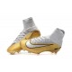 Nike Mercurial Superfly 5 DF FG ACC CR7 Quinto Triunfo Scarpa -Oro Bianco