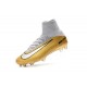 Nike Mercurial Superfly 5 DF FG ACC CR7 Quinto Triunfo Scarpa -Oro Bianco