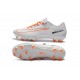 Nike Mercurial Vapor XI FG Nuovo Scarpa da Calcio - Bianco Arancio