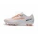 Nike Mercurial Vapor XI FG Nuovo Scarpa da Calcio - Bianco Arancio