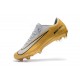 Nike Mercurial Vapor XI FG Nuovo Scarpa da Calcio - Bianco Oro