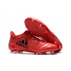 Adidas X 17.1 FG Nuovo Scarpa Calcio - Rosso Negro