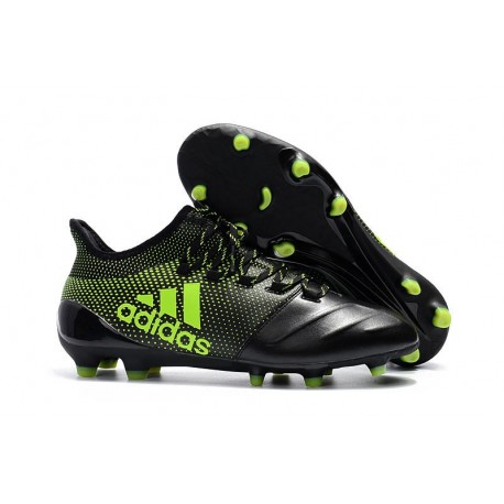 Adidas X 17.1 FG Nuovo Scarpa Calcio - Nero Verde