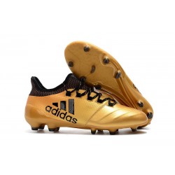 Adidas X 17.1 FG Nuovo Scarpa Calcio - Oro Nero