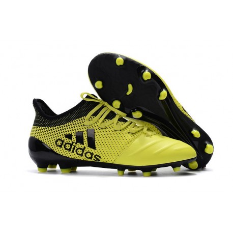 Adidas X 17.1 FG - Scarpe da Calcetto Con Tacchetti - Giallo Nero