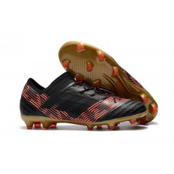 adidas Nemeziz 17.1 FG Scarpini Calcio - Nero Rosso Oro