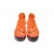 Nike Scarpe da Calcio Mercurial Superfly 6 Elite FG Arancio Nero