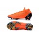 Nike Scarpe da Calcio Mercurial Superfly 6 Elite FG Arancio Nero