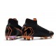 Nike Scarpe da Calcio Mercurial Superfly 6 Elite FG Nero Arancio 