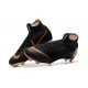 Nike Scarpe da Calcio Mercurial Superfly 6 Elite FG Nero Arancio 