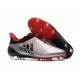 Scarpe da Calcio Uomo adidas Adidas X 17+ Purespeed FG - Argento Rosso