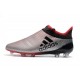 Scarpe da Calcio Uomo adidas Adidas X 17+ Purespeed FG - Argento Rosso
