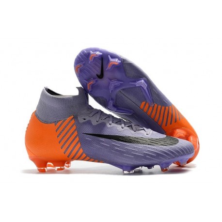 Nike Scarpe da Calcio Mercurial Superfly 6 Elite FG Viola Arancio