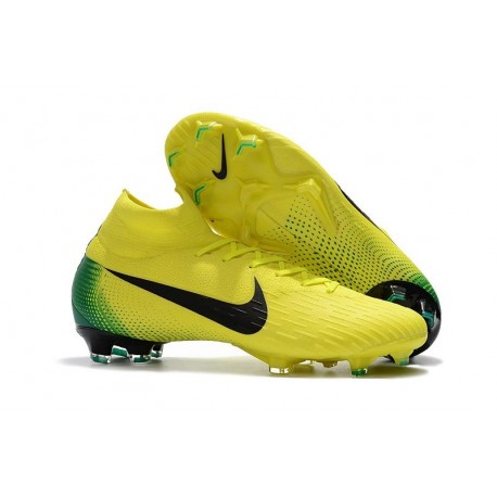 Nike Scarpe da Calcio Mercurial Superfly 6 Elite FG Giallo Nero