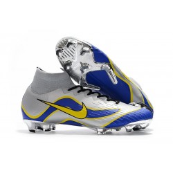 Nike 2018 Nuovo Mercurial Superfly VI 360 Elite FG - Metallico Blu