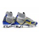 Nike 2018 Nuovo Mercurial Superfly VI 360 Elite FG - Metallico Blu