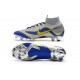Nike 2018 Nuovo Mercurial Superfly VI 360 Elite FG - Metallico Blu
