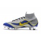 Nike 2018 Nuovo Mercurial Superfly VI 360 Elite FG - Metallico Blu