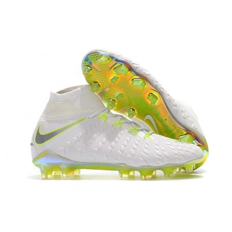 Scarpa Nike Hypervenom Phantom 3 Dynamic Fit FG - Blanco Gris Voltio