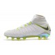 Scarpa Nike Hypervenom Phantom 3 Dynamic Fit FG - Blanco Gris Voltio