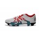 Scarpa Calcetto Adidas X 15.1 FG/AG Uomo Bianco Rosso Blu