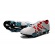 Scarpa Calcetto Adidas X 15.1 FG/AG Uomo Bianco Rosso Blu