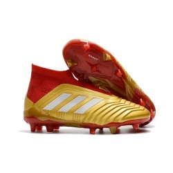 adidas Scarpa da Calcio Predator 18+ FG - Oro Rosso